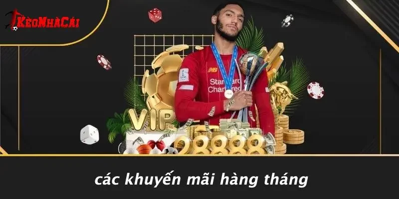 Các Khuyến Mãi Hàng Tháng